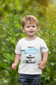 Camiseta Sou a Mãe do pacotinho de amor - filho na internet