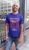 Camiseta Nunca subestime o poder de um Médico que luta contra a Covid-19 - comprar online