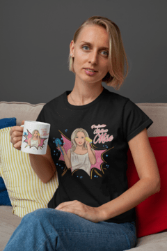 Camiseta + Caneca Melhor Mãe