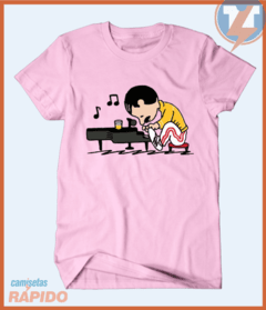 Camiseta Queen - Freddie Mercury - Lino - comprar online