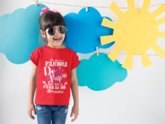 Camiseta Eu não sou Filhinha de Papai, sou filha de um Mecânico