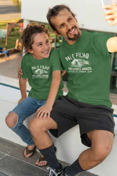 Camiseta Pai e Filho - Amigos para toda a Vida na internet