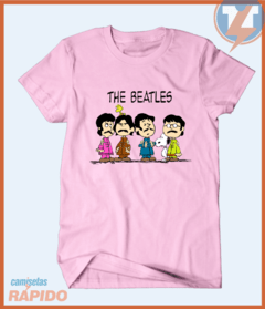 Camiseta The Beatles - Snoopy