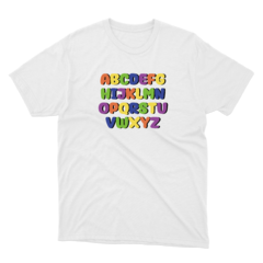 Camiseta Alfabeto