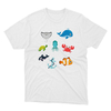 Camiseta Animais Marinhos