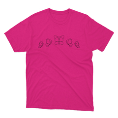 Camiseta 5 Borboletas - Camisetas Rápido Shop