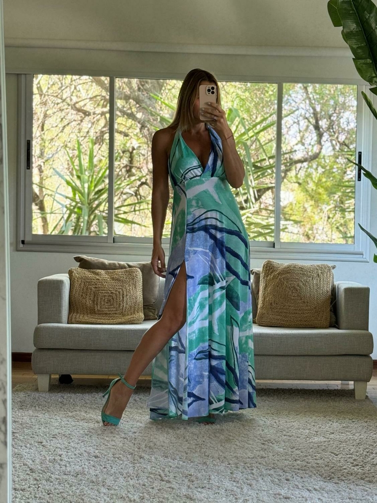 VESTIDO SEDA FRIA 573 2 ELINA OVIEDO SHOWROOM