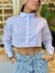 CAMISA CROP CON RUEDO (W1319)