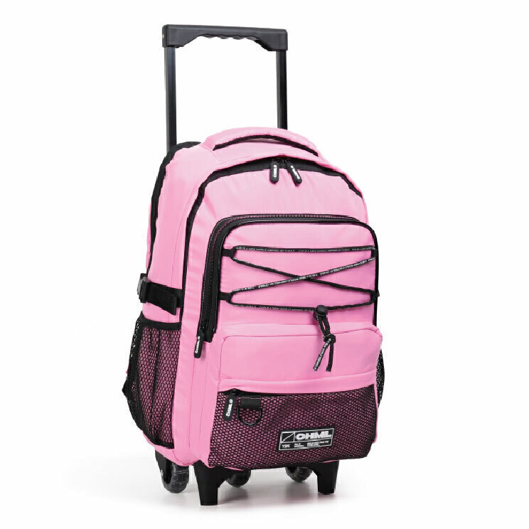 Mochila Carro 3 Ruedas 18 Elasticos Rosa Chimola