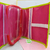 Cartuchera Desplegable con Boton Imantado 3 compartimientos "Pink 123" - Medani - comprar online