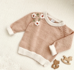 Sweater Sofia rosa viejo - Cande