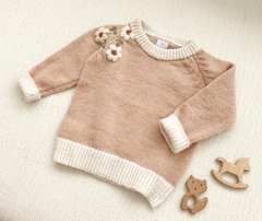 Sweater Sofia rosa viejo - tienda online
