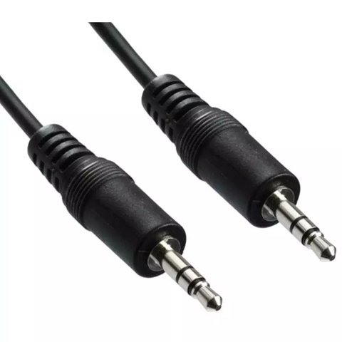 Cable Audio Plug A Plug 3,5mm A 3,5mm 1.8 Metros Noga