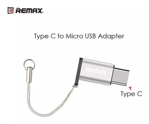 Adaptador Micro Usb A Usb C 3.0 Remax Ra-usb1 Metalico Gtia en internet