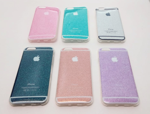 Funda iPhone 6 Ó 6 S Case Glitter Brillos Colores