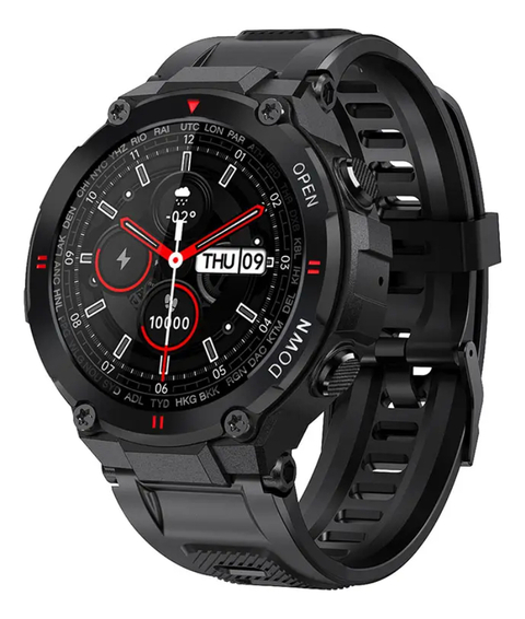 Reloj Inteligente Smartwatch Ng-sw12 Sumergible Sport Negro