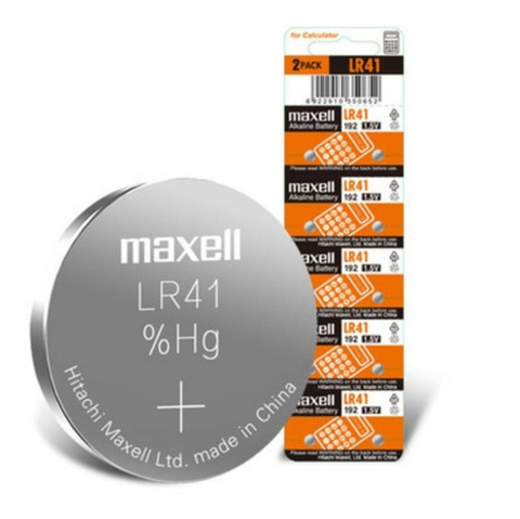 Pila Maxell Lr41 1.5v Boton Por Unidad