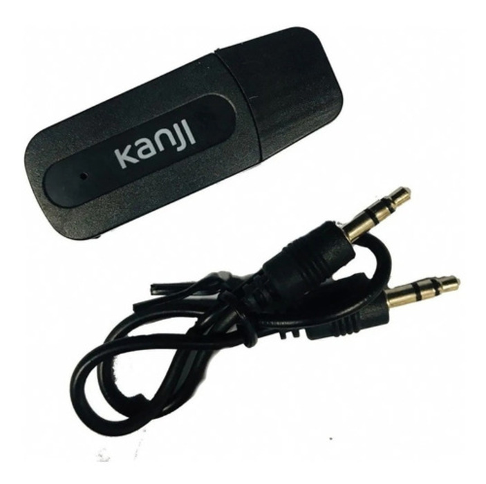 Receptor De Audio Bluetooth Auto Adaptador Jack 3.5 Kanji