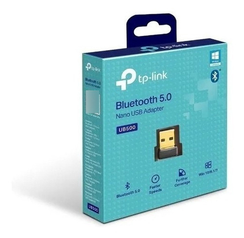 Adaptador Bluetooth Tp-link Ub500 5.0 Usb Nano Pc Notebook