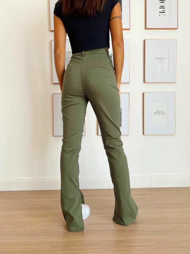 Pantalon Isabel - Oliva - comprar online