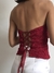 BUSTIER FLEUR CARMIM - comprar online