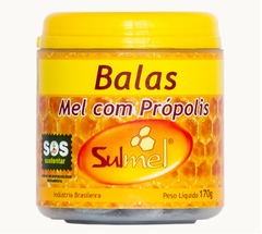 Balas Mel com Própolis - 170 g