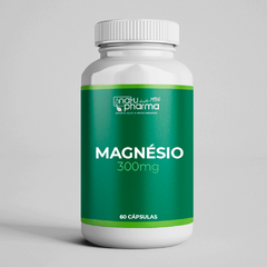 Magnésio - 300mg 60 cápsulas - comprar online