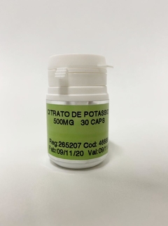 CITRATO DE POTASSIO