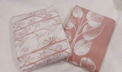 Combo Forro Duvet Roma Print + juego de sabanas Palo Rosa - Stanzia Home