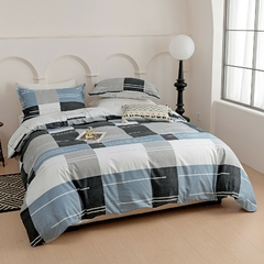 Forro Duvet Roma Print Cuadricula Moderna - comprar online