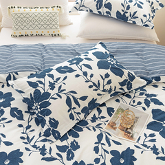 Duvet Real 100 % Algodón Print Contornos Botanicos - Stanzia Home