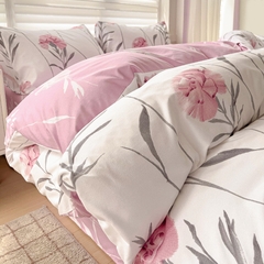 Forro Duvet Roma Print Floral Claveles - Stanzia Home