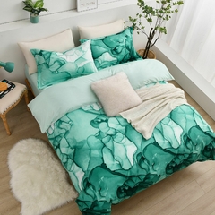 Forro Duvet Roma Oceano Aqua - Stanzia Home