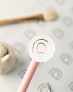 Stickers con foil Stamping en internet