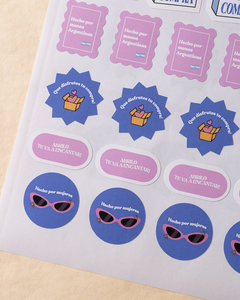 Stickers para tu packaging 2 - PaperCat