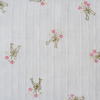 Tela voile estampado Rose / Niza