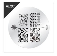 Konad - Disco M100 - Stamping Nail Art - comprar online