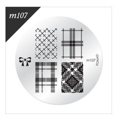 Konad - Disco M107 - Stamping Nail Art - comprar online