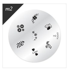 Konad - Disco M2 - Stamping Nail Art - comprar online
