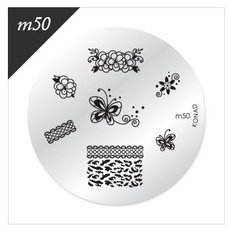 Konad - Disco M50 - Stamping Nail Art - comprar online