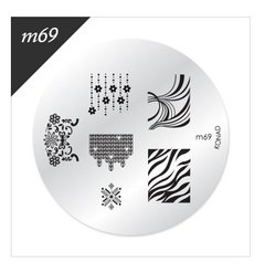 Konad - Disco M69 - Stamping Nail Art - comprar online