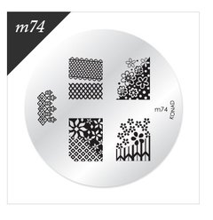 Konad - Disco M74 - Stamping Nail Art - comprar online
