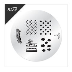Konad - Disco M79 - Stamping Nail Art - comprar online