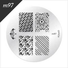 Konad - Disco M97 - Stamping Nail Art - comprar online