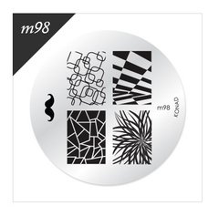 Konad - Disco M98 - Stamping Nail Art - comprar online