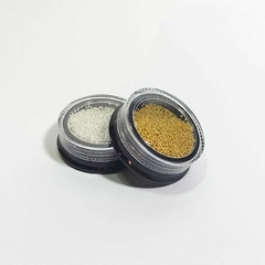 Bullones caviar de metal para engarce