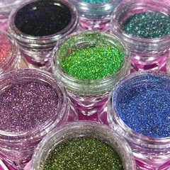 Pack x 12 glitter ultrafino holográfico - comprar online