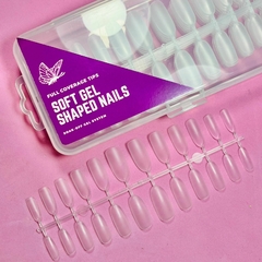 Tips largos prelimados Ovalados - en Caja x 240u - Para Soft Gel y Press On nails