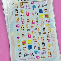 Stickers autoadhesivos ultrafinos - Barbie #105