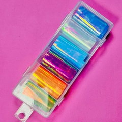 Kit foil Tornasolado de colores